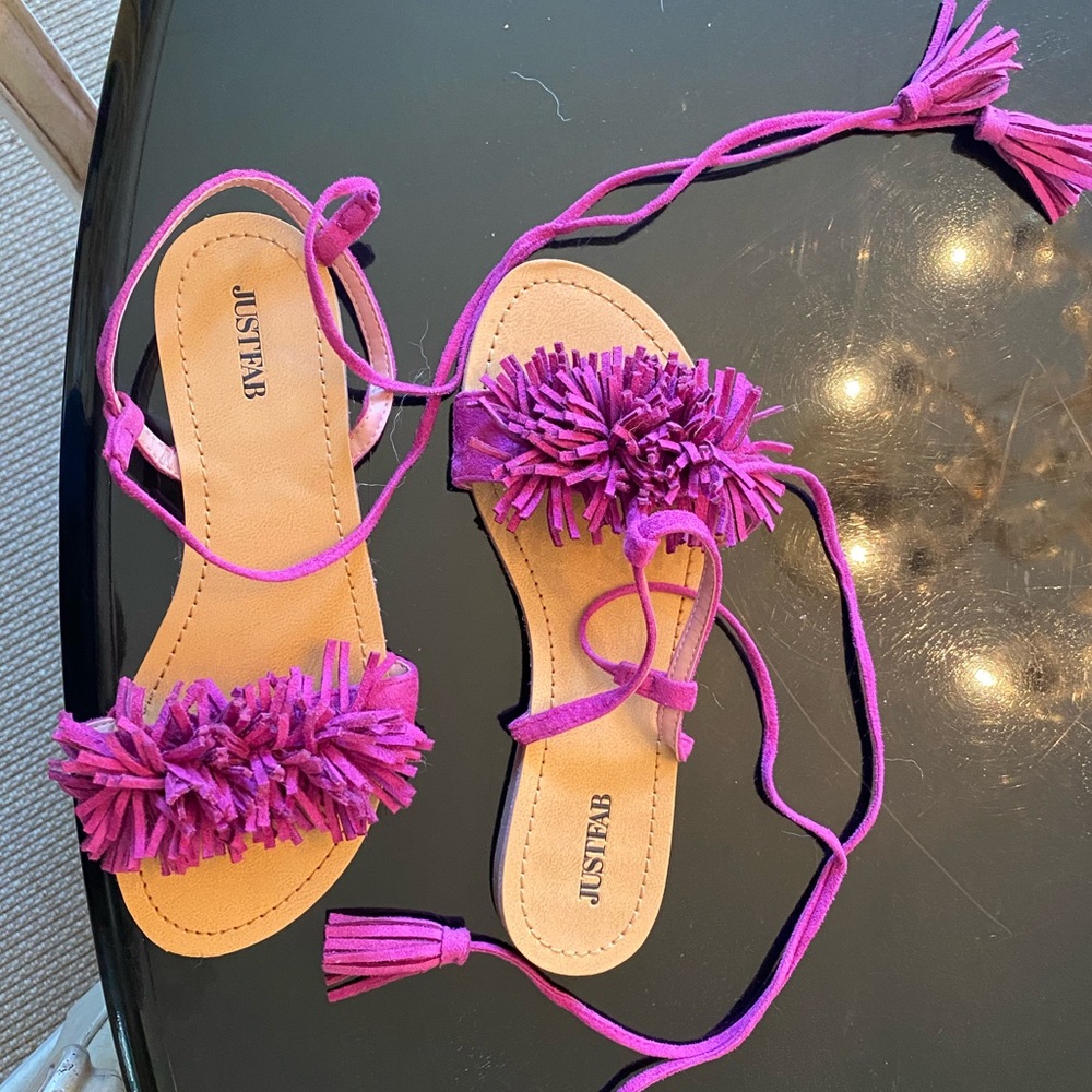 JustFab Pink Sandals